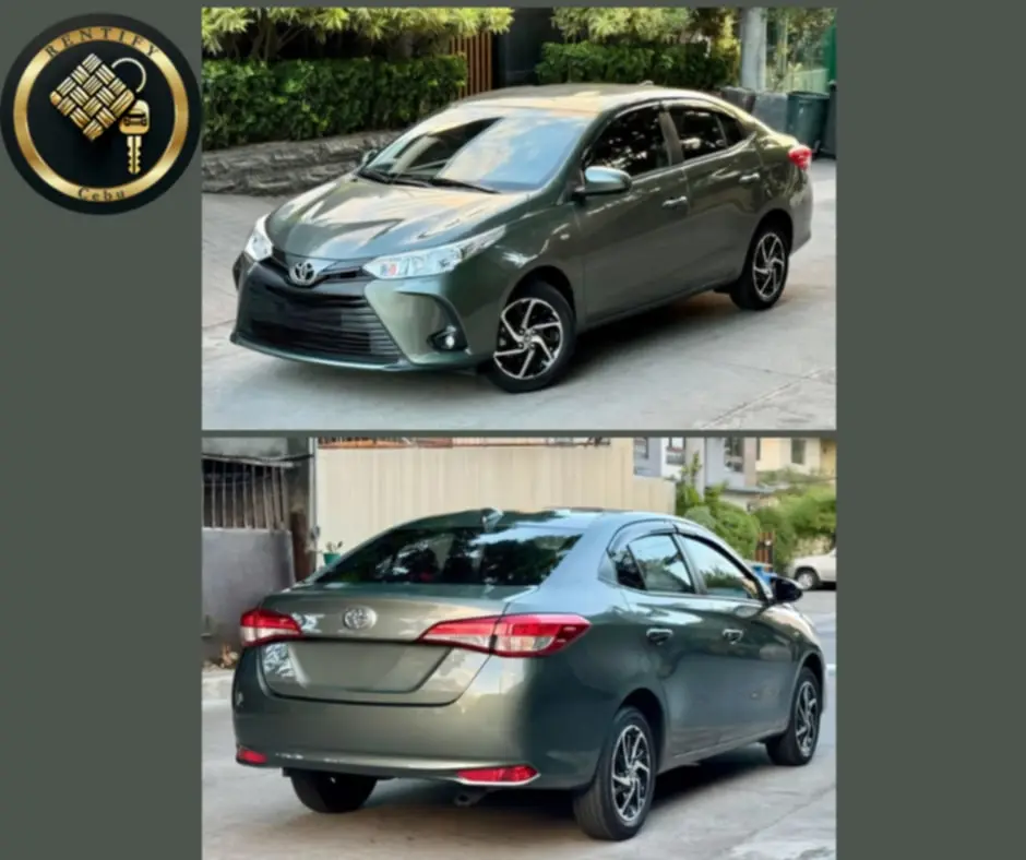 Toyota Vios Alumina Jade Green - Rentify Cebu - Cebu Philippines Car Rental Service