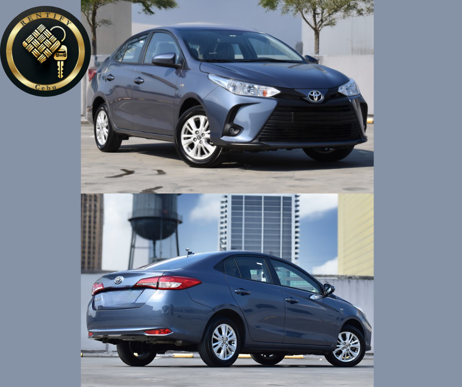 Toyota Vios Blue car rental Cebu