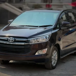 Toyota Innova Blackish Red 7-seater MPV for rent in Cebu