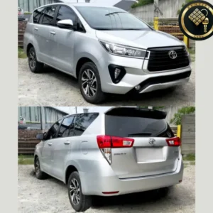 Toyota Innova Silver 7-seater MPV for rent in Cebu