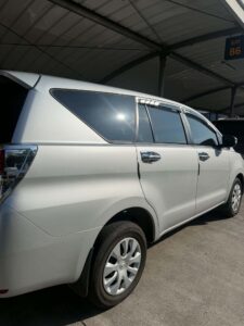 Toyota Innova Silver automatic 7-seater for rent in Cebu